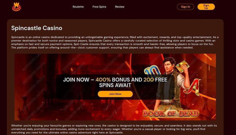 A look at spinscastle casino